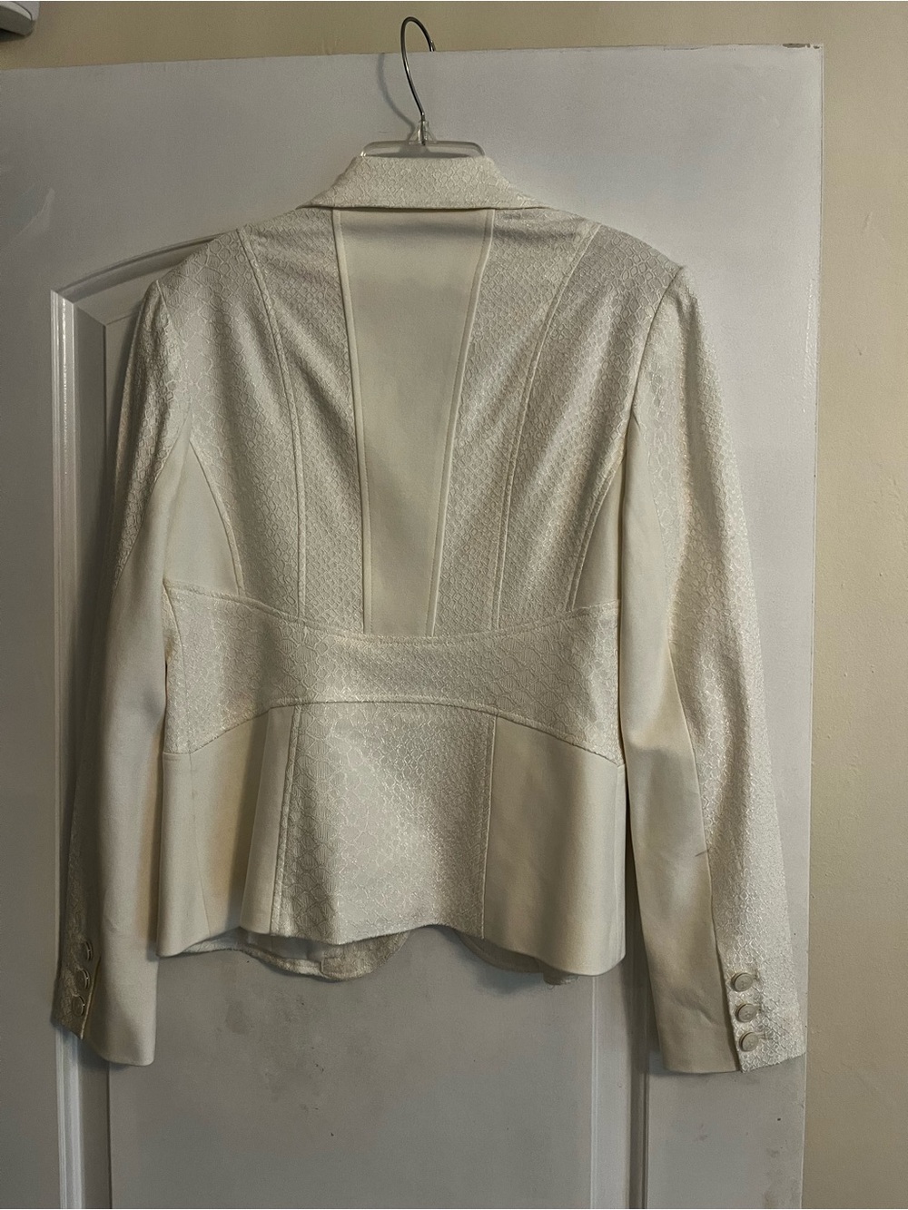 Cache Ivory Single-Button Blazer - Picture 8 of 9